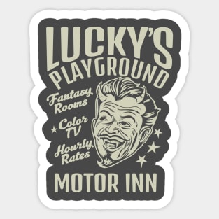 Lucky's Playground Sticker